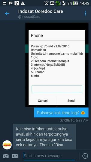IM3 INDOSAT OOREDOO Hobi Mencuri Pulsa Pelanggan