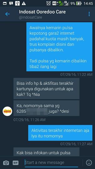 IM3 INDOSAT OOREDOO Hobi Mencuri Pulsa Pelanggan