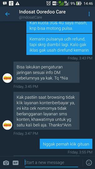 IM3 INDOSAT OOREDOO Hobi Mencuri Pulsa Pelanggan