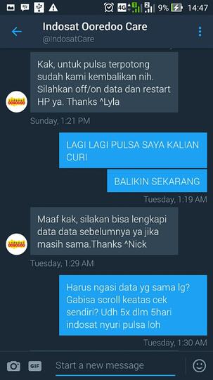 IM3 INDOSAT OOREDOO Hobi Mencuri Pulsa Pelanggan