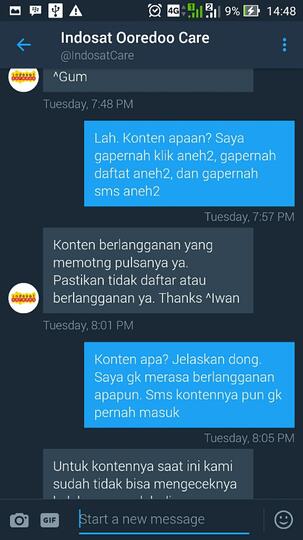 IM3 INDOSAT OOREDOO Hobi Mencuri Pulsa Pelanggan
