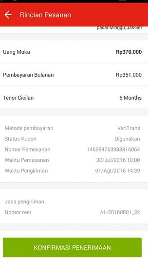 akulaku, aplikasi online berbelanja kredit tanpa kartu kredit. MENGECEWAKAN