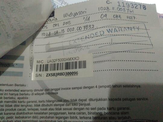 Beli TV di Electronic Solution, sudah service 2X rusaknya itu lagi