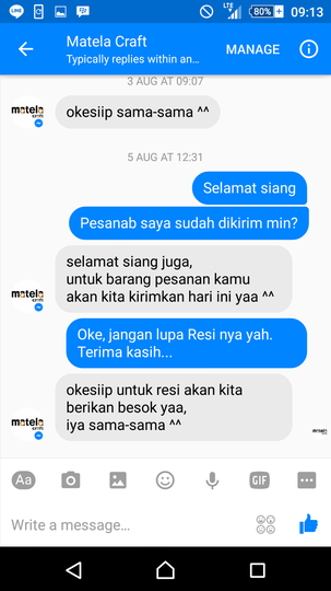Surat Pembaca untuk Matela Craft Online Shop | Penipuan (?)