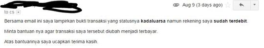 Belanja normal dianggap penyalahgunaan oleh Bukalapak