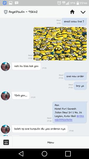 Surat Cinta untuk Seller Garskin AngelPaulin - 7SkinZ