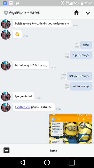 Surat Cinta untuk Seller Garskin AngelPaulin - 7SkinZ