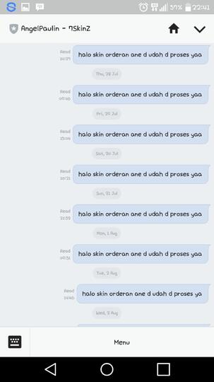 Surat Cinta untuk Seller Garskin AngelPaulin - 7SkinZ