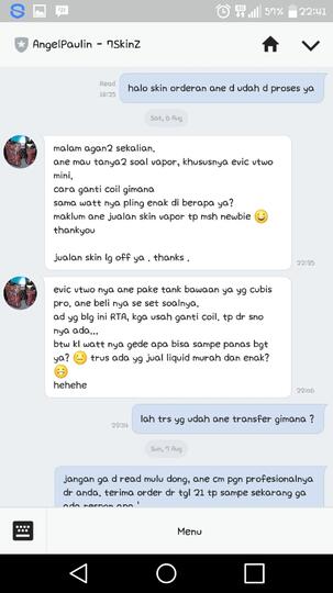 Surat Cinta untuk Seller Garskin AngelPaulin - 7SkinZ