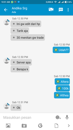 Surat Terbuka Untuk TimeZone_Store di itemku.com