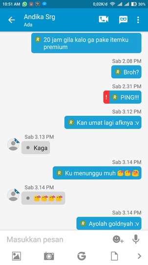 Surat Terbuka Untuk TimeZone_Store di itemku.com