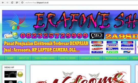 Klarifikasi dari Erafone terkait akun palsu yang beredar