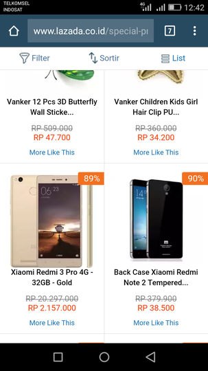 Lazada diskon ga masuk akal