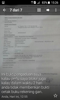 KASUS DAN PERMASALAHAN SAYA SEBAGAI PENGGUNA JASA GB KINGDOM PALEMBANG