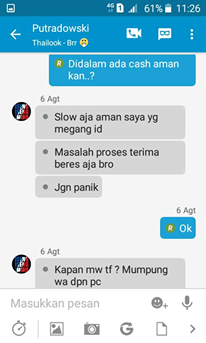 KASUS DAN PERMASALAHAN SAYA SEBAGAI PENGGUNA JASA GB KINGDOM PALEMBANG