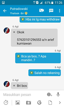 KASUS DAN PERMASALAHAN SAYA SEBAGAI PENGGUNA JASA GB KINGDOM PALEMBANG