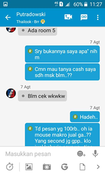 KASUS DAN PERMASALAHAN SAYA SEBAGAI PENGGUNA JASA GB KINGDOM PALEMBANG