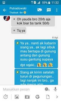 KASUS DAN PERMASALAHAN SAYA SEBAGAI PENGGUNA JASA GB KINGDOM PALEMBANG