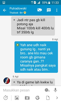 KASUS DAN PERMASALAHAN SAYA SEBAGAI PENGGUNA JASA GB KINGDOM PALEMBANG