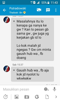 KASUS DAN PERMASALAHAN SAYA SEBAGAI PENGGUNA JASA GB KINGDOM PALEMBANG