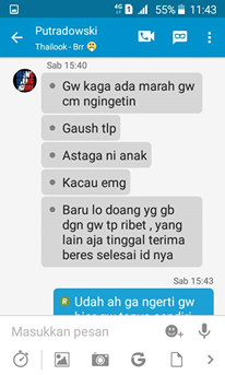 KASUS DAN PERMASALAHAN SAYA SEBAGAI PENGGUNA JASA GB KINGDOM PALEMBANG