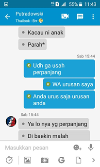 KASUS DAN PERMASALAHAN SAYA SEBAGAI PENGGUNA JASA GB KINGDOM PALEMBANG