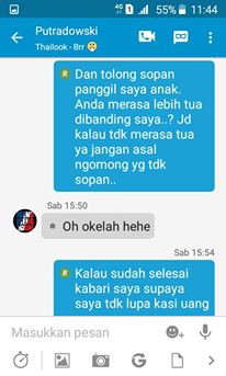 KASUS DAN PERMASALAHAN SAYA SEBAGAI PENGGUNA JASA GB KINGDOM PALEMBANG