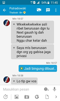 KASUS DAN PERMASALAHAN SAYA SEBAGAI PENGGUNA JASA GB KINGDOM PALEMBANG