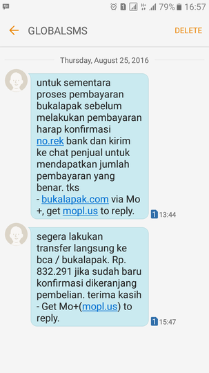 Surat terbuka untuk Bukalapak terkait penahanan dana saya sebagai korban