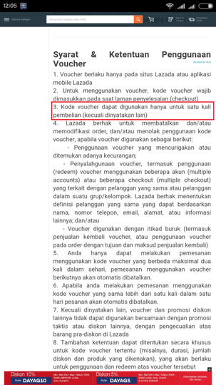 Jebakan Batman LINE Indonesia & Lazada, Voucher 7,1 Juta Hangus.