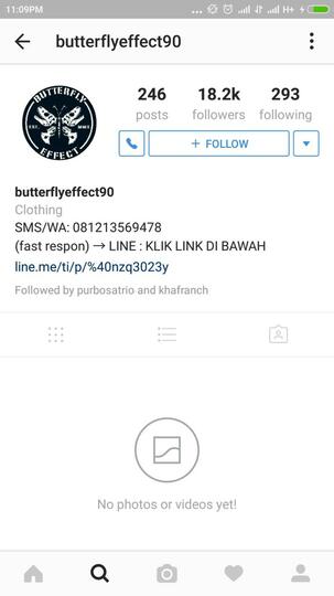 Surat Terbuka Untuk instagram butterflyeffect90 online shop penipu