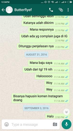 Surat Terbuka Untuk instagram butterflyeffect90 online shop penipu