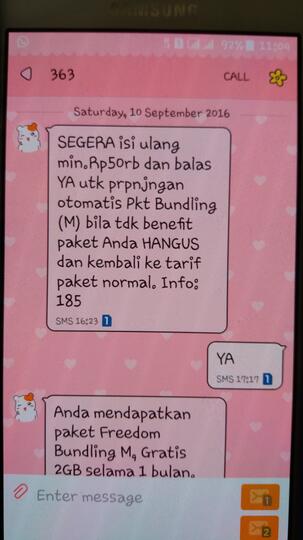 Bermasalah dengan paket bundling Indosat Ooredoo