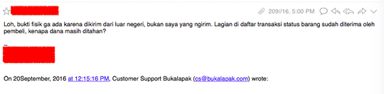 Pengalaman berjualan di Bukalapak