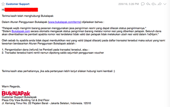 Pengalaman berjualan di Bukalapak