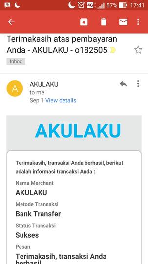 akulaku memang laku (kekecewaan)