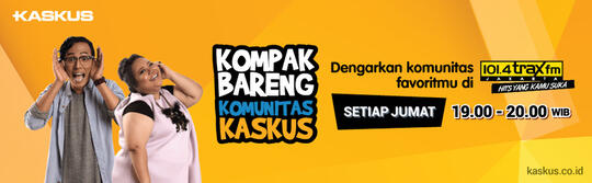 "Kompak Bareng Komunitas KASKUS" di 101.4 Trax FM, Tune Frekuensinya Gan!