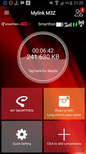 Modem andromax m3z habis sabar ku sama kau smartfren.