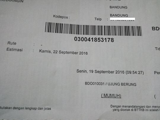 TIKI bukanlah TITIPAN KILAT tapi TIDAK KILAT
