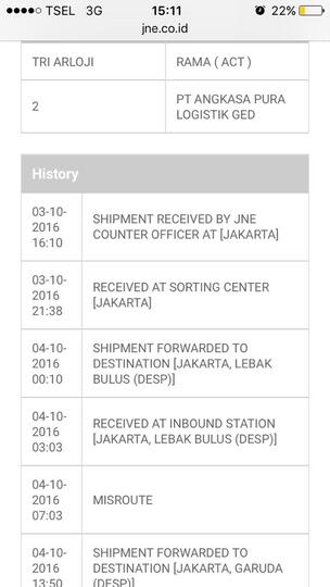 [Lagi] Masih buruknya wajah pelayanan JNE
