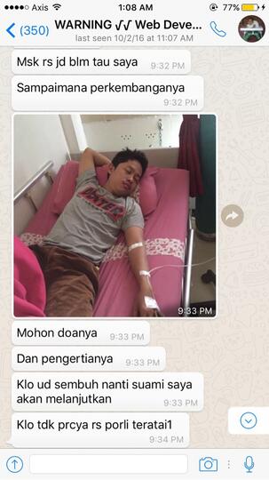 Aditya Maulana Sutrisno - Tolong kembalikan uang saya kalau anda punya etikad baik