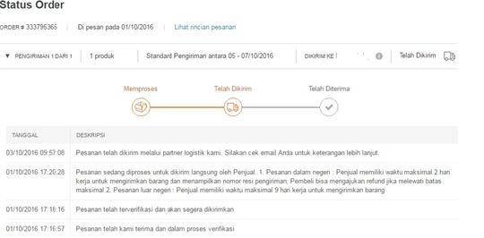 Trit Perdana, malah curcol di SP ttg LAZADA (Kapookk ane belanja di Lajanda)