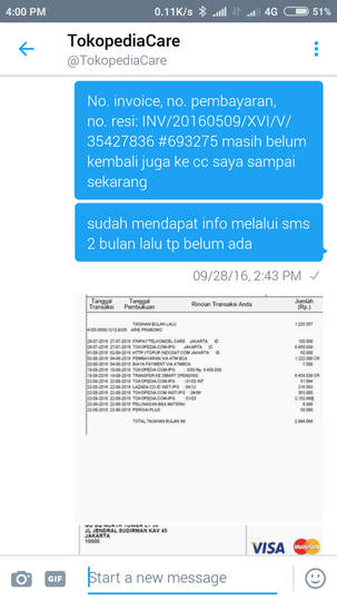 TOKOPEDIA Pengembalian LIMIT CC sangat LAMBAN bikin kesel