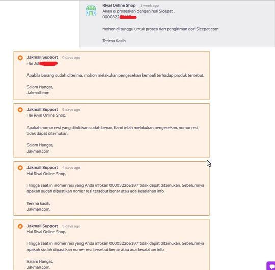 JAKNOT ATAU JAKMALL KURANG SELEKTIF ALIAS TIDAK KETAT TERHADAP SELLER" DI DALAMNYA
