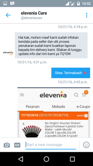 Kecewa dengan Gloria Origita Cosmetics (GOC)