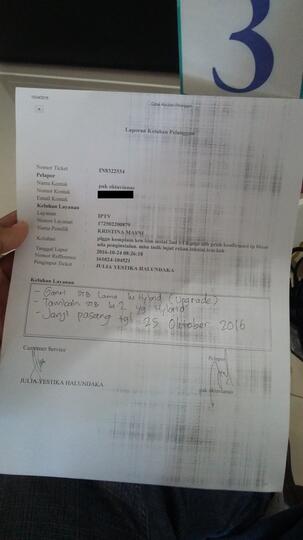 Penipuan INDIHOME, Kupang, tagihan siluman