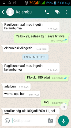 Pelayanan Sangat Mengecewakan "TRENDING OUTDOOR EQUIPMENT" (Online Shop di Facebook)