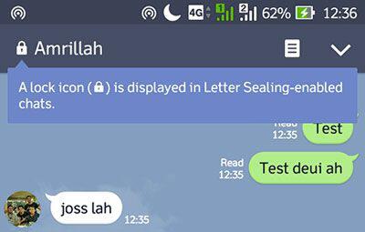 Kenapa Ada Tanda Gembok Di LINE Chat? Ternyata ini Rahasianya