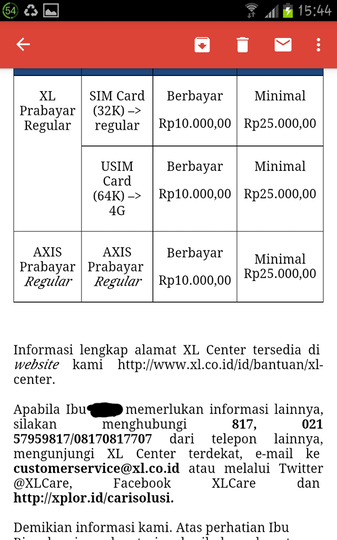AROGANSINYA PEGAWAI XL CENTER LIPPO KARAWACI