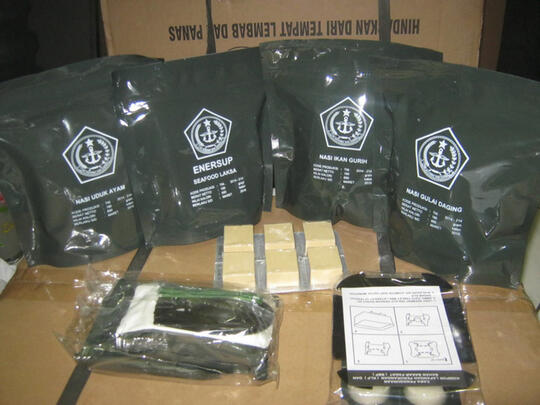 Ransum Dari Seluruh Dunia. Enak-Enak Gan